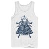 Men_s Superman Figure Words Collage Tank Top