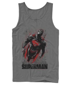 Men_s Superman Flight Looking On Tank Top