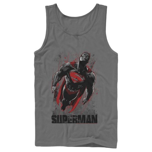 Men_s Superman Flight Looking On Tank Top