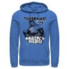 Men_s Superman Grunge Earth_s Hero Pull Over Hoodie
