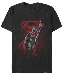 Men_s Superman Grunge Hero Flight T-Shirt