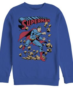 Men_s Superman Hero Break Barriers Sweatshirt