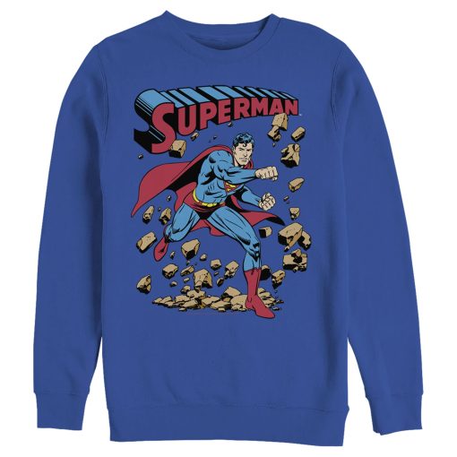 Men_s Superman Hero Break Barriers Sweatshirt