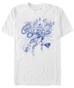 Men_s Superman Hero Broken Chains T-Shirt