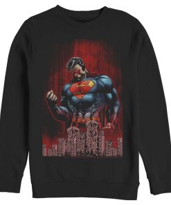 Men_s Superman Hero Streaks Sweatshirt