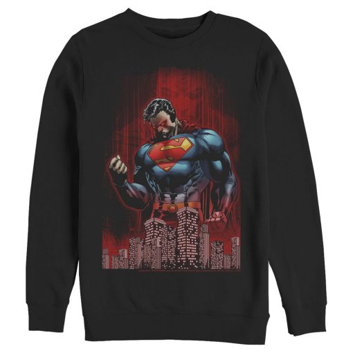 Men_s Superman Hero Streaks Sweatshirt