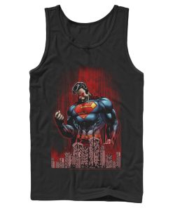 Men_s Superman Hero Streaks Tank Top