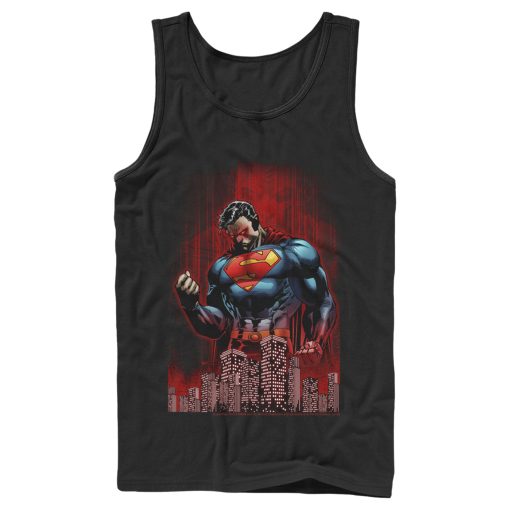 Men_s Superman Hero Streaks Tank Top