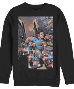 Men_s Superman Hidden Hero Glimmer Sweatshirt
