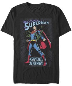 Men_s Superman Kryptonite Nevermore Cover T-Shirt