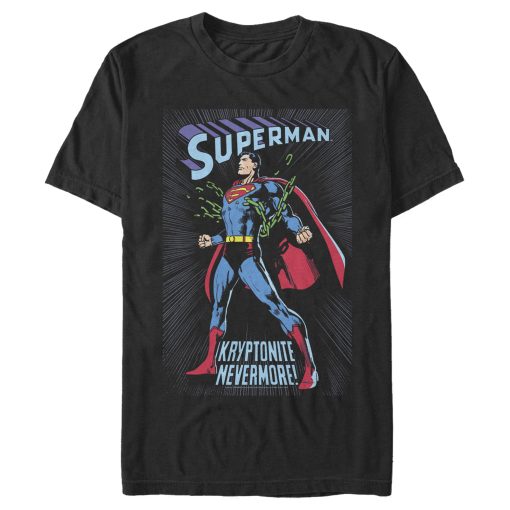 Men_s Superman Kryptonite Nevermore Cover T-Shirt