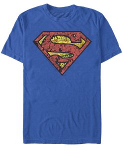 Men_s Superman Logo Collage T-Shirt