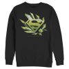 Men_s Superman Logo Geometric Shape Sweatshirt