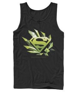 Men_s Superman Logo Geometric Shape Tank Top