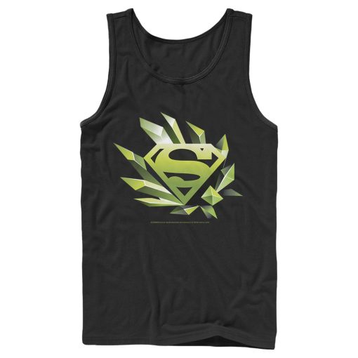 Men_s Superman Logo Geometric Shape Tank Top