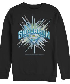 Men_s Superman Logo Icicles Sweatshirt