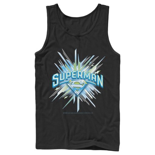 Men_s Superman Logo Icicles Tank Top