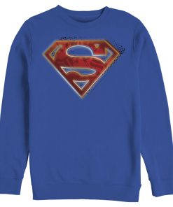 Men_s Superman Logo Shadows Sweatshirt
