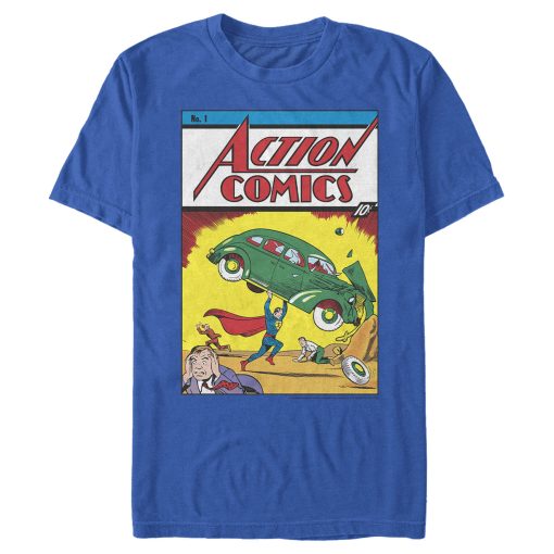 Men_s Superman No.1 Action Comics T-Shirt