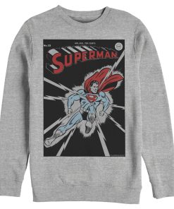 Men_s Superman No.32 Comic Cover Sweatshirt