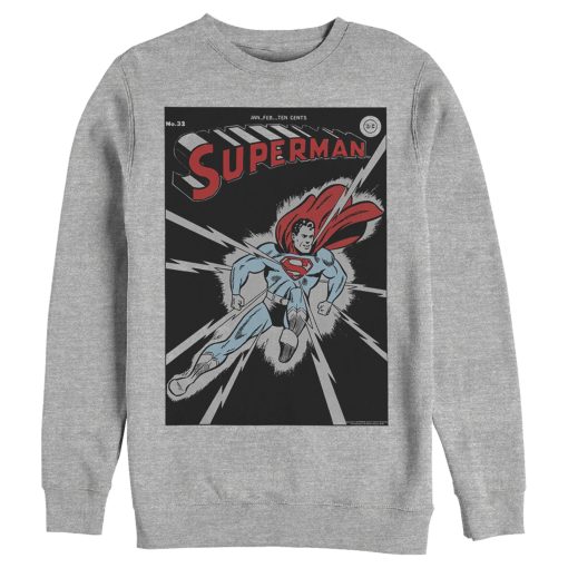 Men_s Superman No.32 Comic Cover Sweatshirt