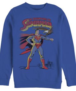 Men_s Superman Patriotic Adventures Sweatshirt