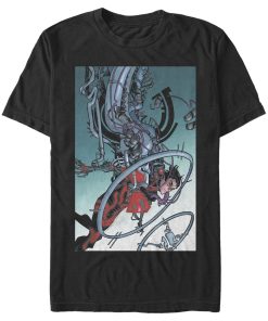 Men_s Superman Robotic Fall T-Shirt