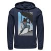 Men_s Superman Strongest Hero Pose Pull Over Hoodie