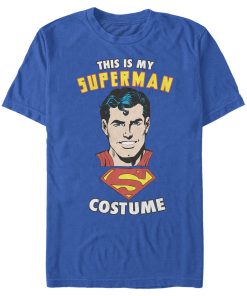 Men_s Superman This is My Hero Costume T-Shirt