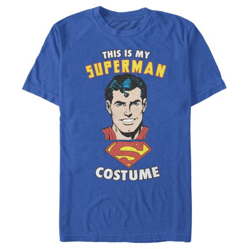 Men_s Superman This is My Hero Costume T-Shirt