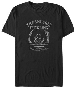 Men_s Tangled Snuggly Duckling Motto T-Shirt