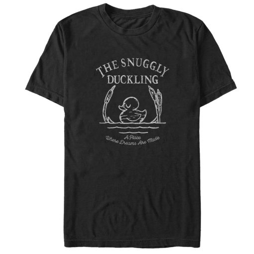 Men_s Tangled Snuggly Duckling Motto T-Shirt