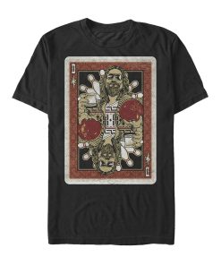 Men_s The Big Lebowski Dude Playing Card T-Shirt