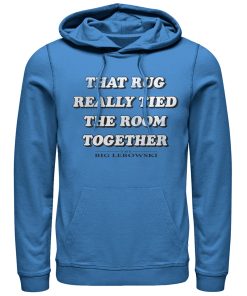 Men_s The Big Lebowski Rug Really Tied Room Together Pull Over Hoodie