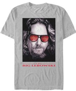 Men_s The Big Lebowski The Dude Sunglasses Poster T-Shirt