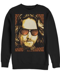 Men_s The Big Lebowski The Dude Text Poster Sweatshirt