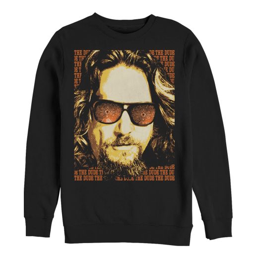 Men_s The Big Lebowski The Dude Text Poster Sweatshirt