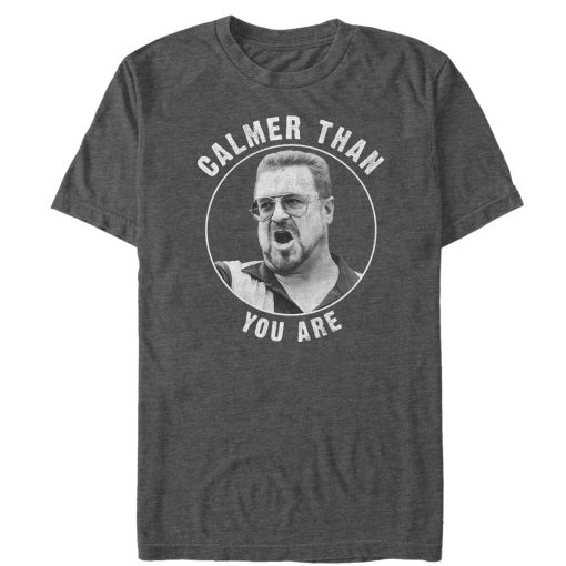 Men_s The Big Lebowski Walter Calmer Than You T-Shirt