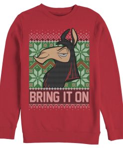 Men_s The Emperor_s New Groove Christmas Bring It On Sweatshirt
