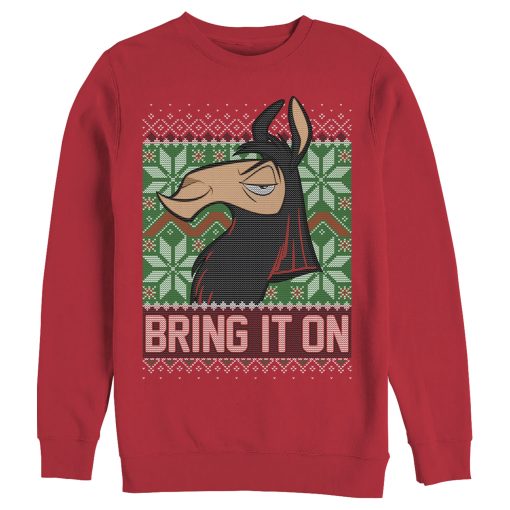 Men_s The Emperor_s New Groove Christmas Bring It On Sweatshirt