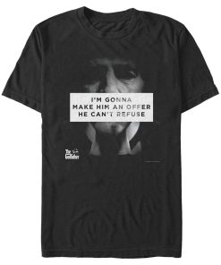 Men_s The Godfather Make Him an Offer Quote T-Shirt