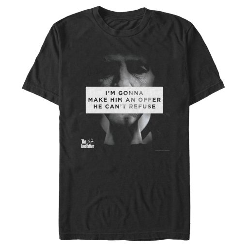 Men_s The Godfather Make Him an Offer Quote T-Shirt