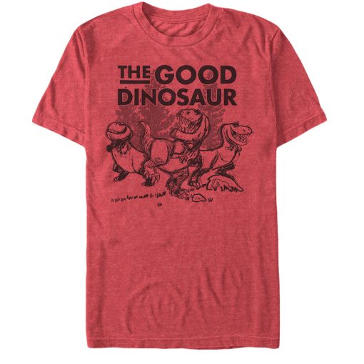 Men_s The Good Dinosaur Tyrannosaurus Rex Family T-Shirt