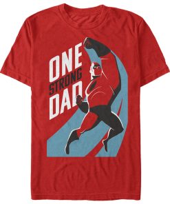 Men_s The Incredibles 2 One Strong Dad T-Shirt