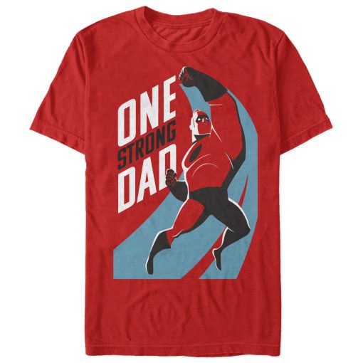 Men_s The Incredibles 2 One Strong Dad T-Shirt