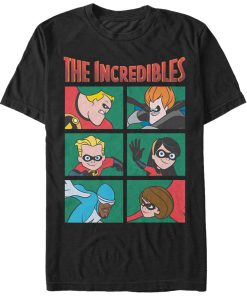 Men_s The Incredibles Character Panels T-Shirt