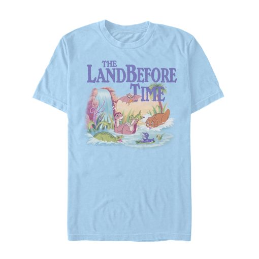 Men_s The Land Before Time Dinosaur Summer Splash T-Shirt