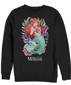 Men_s The Little Mermaid Artistic Ariel Sweatshirt