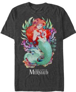 Men_s The Little Mermaid Artistic Ariel T-Shirt