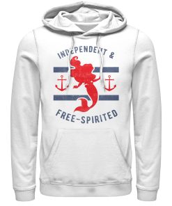 Men_s The Little Mermaid Nautical Spirit Pull Over Hoodie
